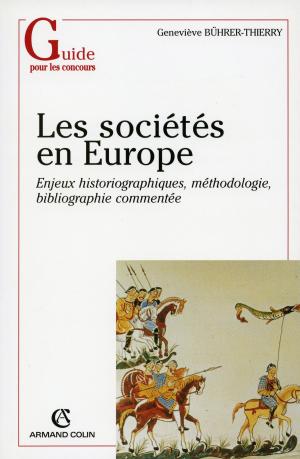 Cover of the book Les sociétés en Europe by Marianne Doury
