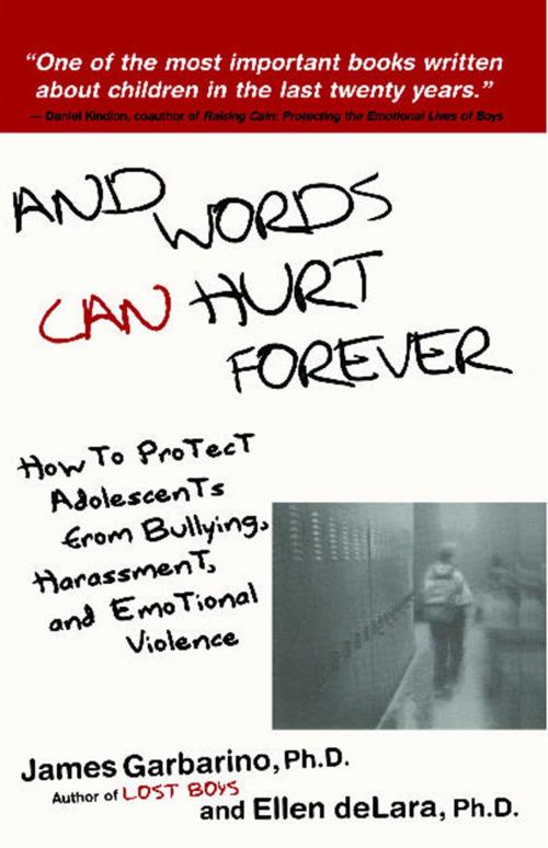 Cover of the book And Words Can Hurt Forever by James Garbarino, Ph.D., Ellen deLara, Ph.D., Free Press