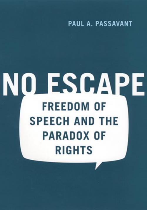 Cover of the book No Escape by Paul Passavant, NYU Press