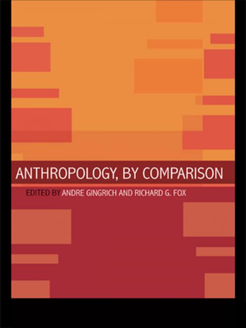 Cover of the book Anthropology, by Comparison by , Taylor and Francis
