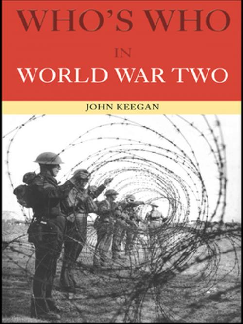 Cover of the book Who's Who in World War II by , Taylor and Francis