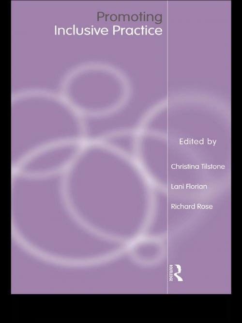 Cover of the book Promoting Inclusive Practice by , Taylor and Francis