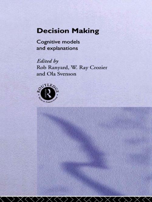 Cover of the book Decision Making by , Taylor and Francis
