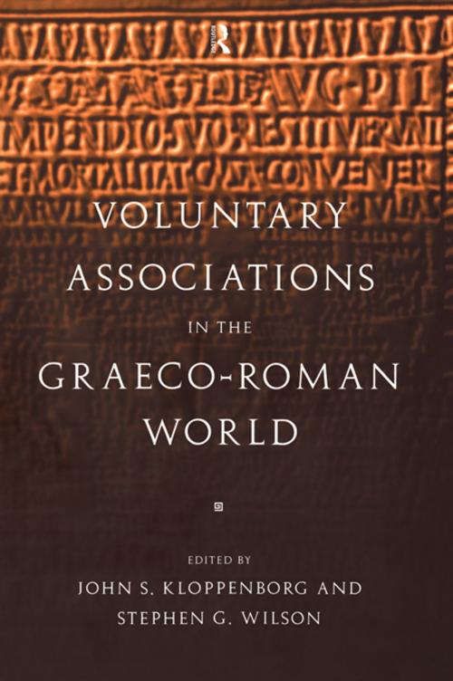 Cover of the book Voluntary Associations in the Graeco-Roman World by , Taylor and Francis