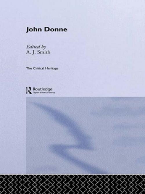 Cover of the book John Donne by , Taylor and Francis