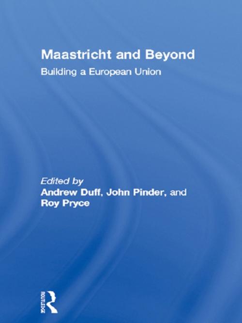 Cover of the book Maastricht and Beyond by , Taylor and Francis