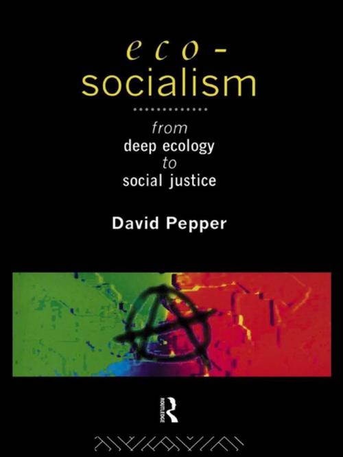 Cover of the book Eco-Socialism by David Pepper, Taylor and Francis