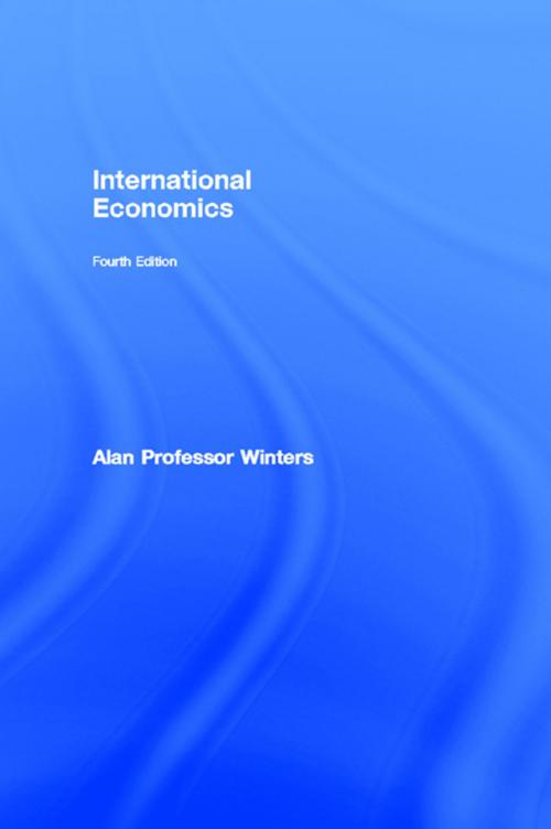 Cover of the book International Economics by Alan Professor Winters, Taylor and Francis