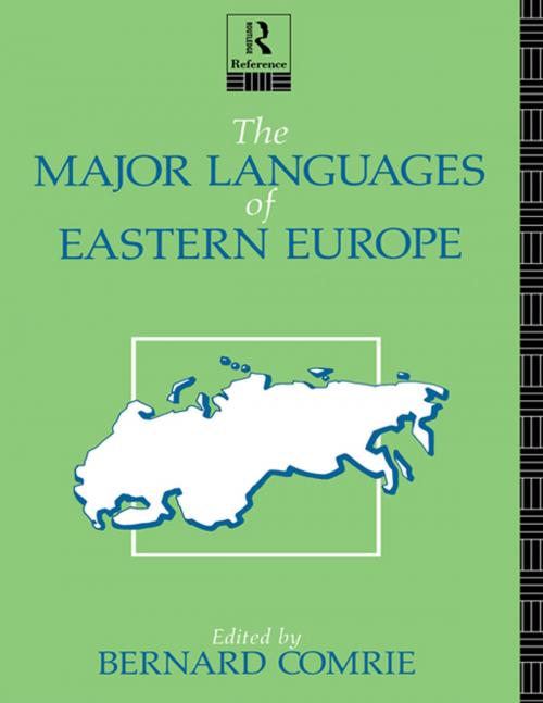 Cover of the book The Major Languages of Eastern Europe by , Taylor and Francis