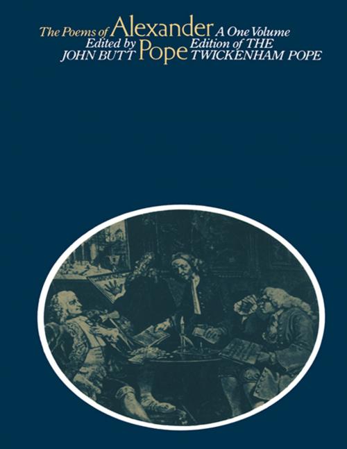 Cover of the book The Poems of Alexander Pope by , Taylor and Francis