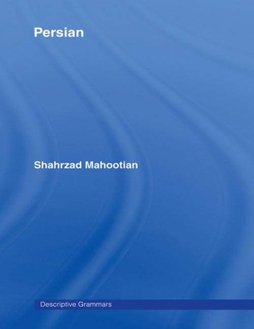 Cover of the book Persian by Shahrzad Mahootian, Taylor and Francis