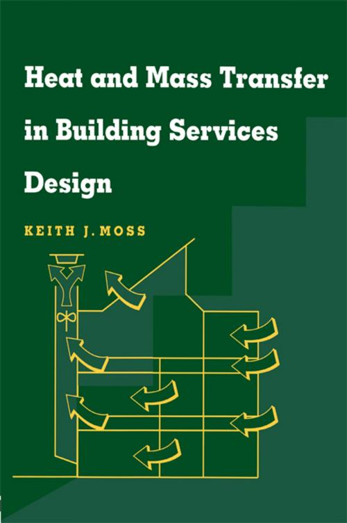 Cover of the book Heat and Mass Transfer in Building Services Design by Keith Moss, CRC Press