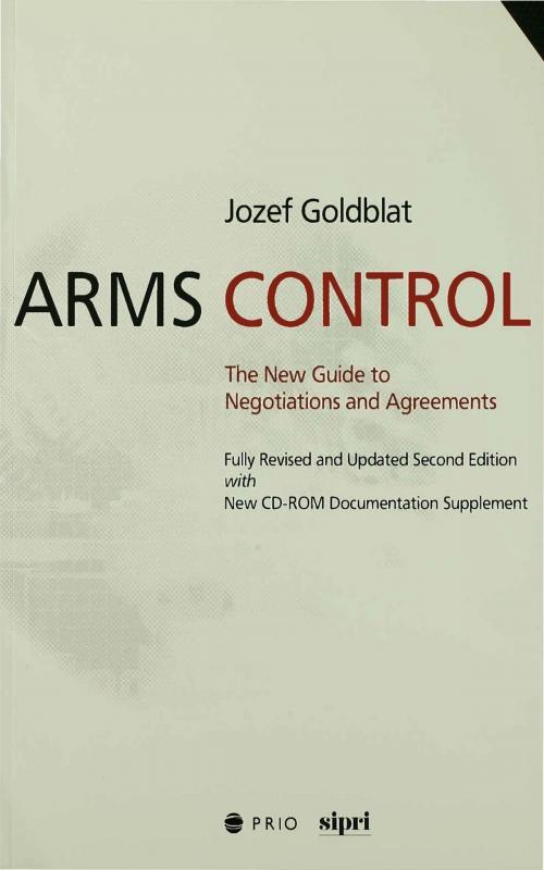 Cover of the book Arms Control by Jozef Goldblat, SAGE Publications