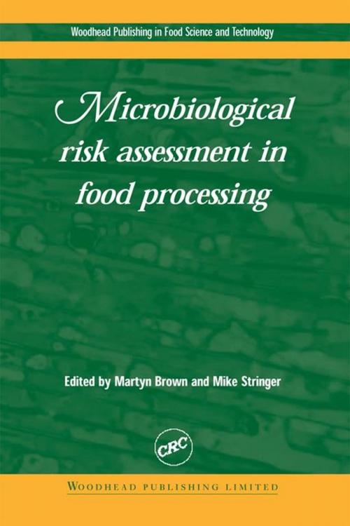 Cover of the book Microbiological Risk Assessment in Food Processing by , Elsevier Science