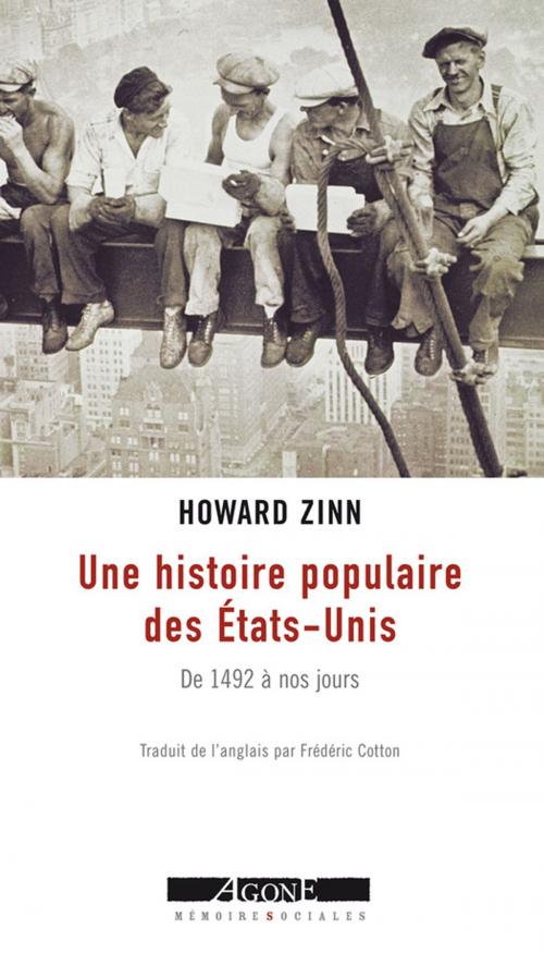 Cover of the book Une histoire populaire des États-Unis by Howard Zinn, Agone