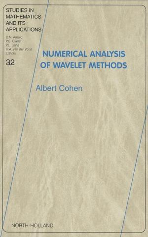 Cover of the book Numerical Analysis of Wavelet Methods by Antonio Espuña
