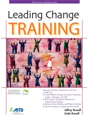 Cover of the book Leading Change Training by Ed Betof, Nila Betof