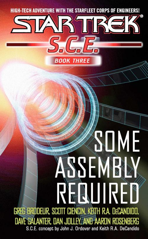 Cover of the book SCE Omnibus Book 3: Some Assembly Required by Greg Brodeur, Scott Ciencin, Dave Galanter, Dan Jolley, Aaron Rosenberg, Pocket Books/Star Trek