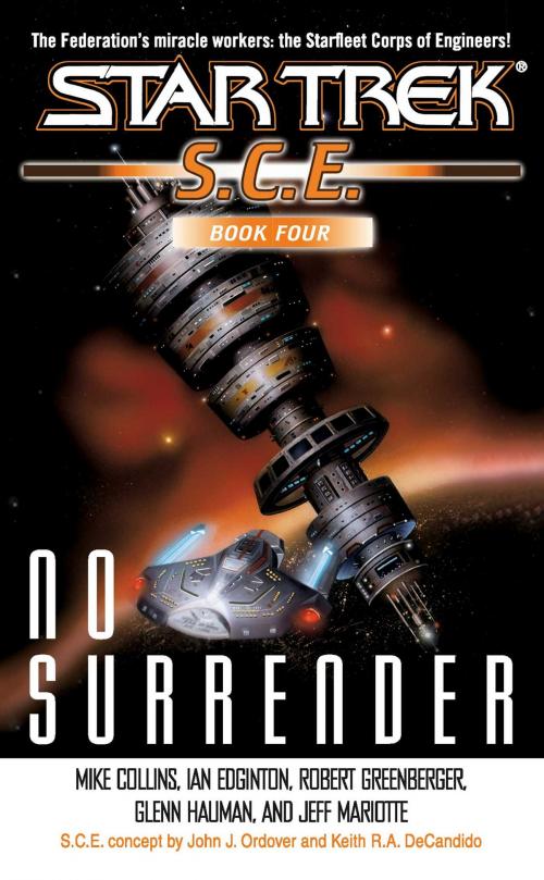 Cover of the book No Surrender by Mike Collins, Ian Edgington, Robert Greenberger, Glenn Hauman, Jeff Mariotte, Pocket Books/Star Trek