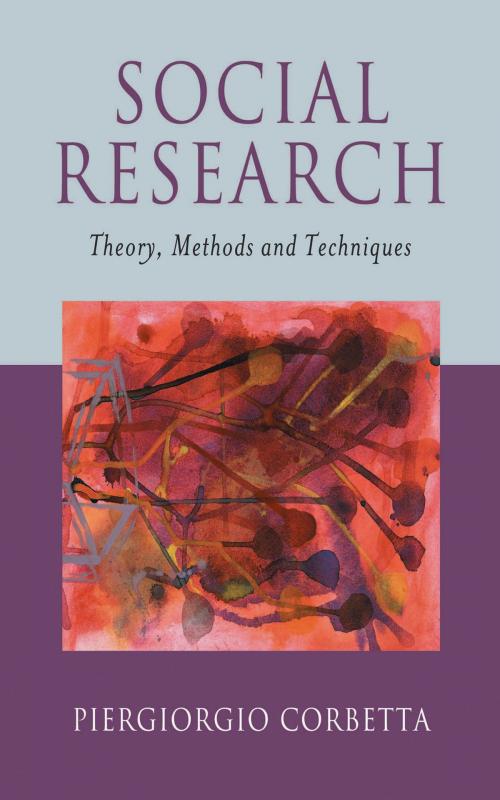 Cover of the book Social Research by Professor Piergiorgio Corbetta, SAGE Publications