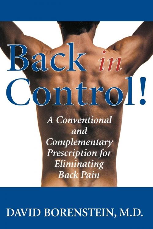Cover of the book Back in Control by David Borenstein M.D., M. Evans & Company