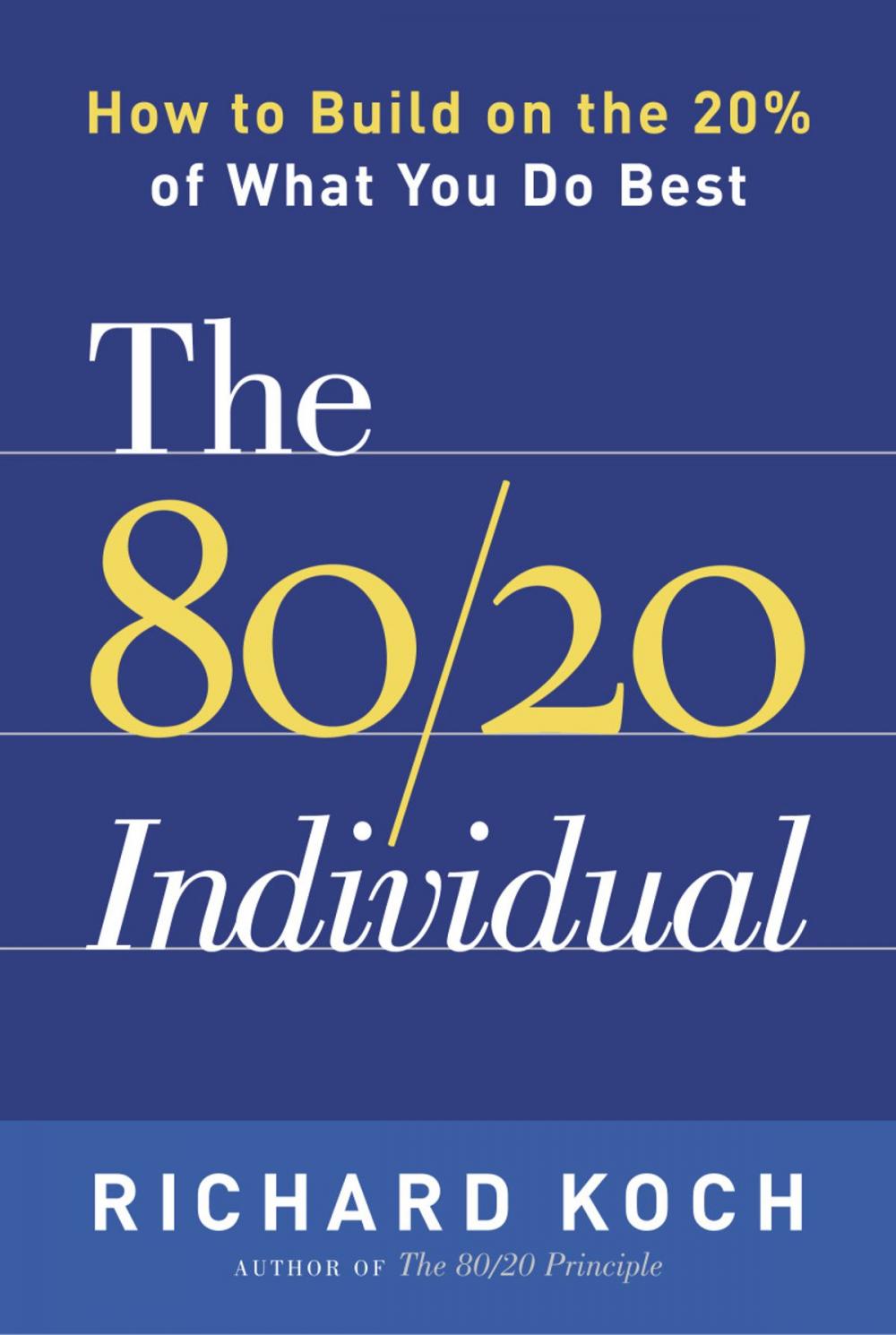 Big bigCover of The 80/20 Individual