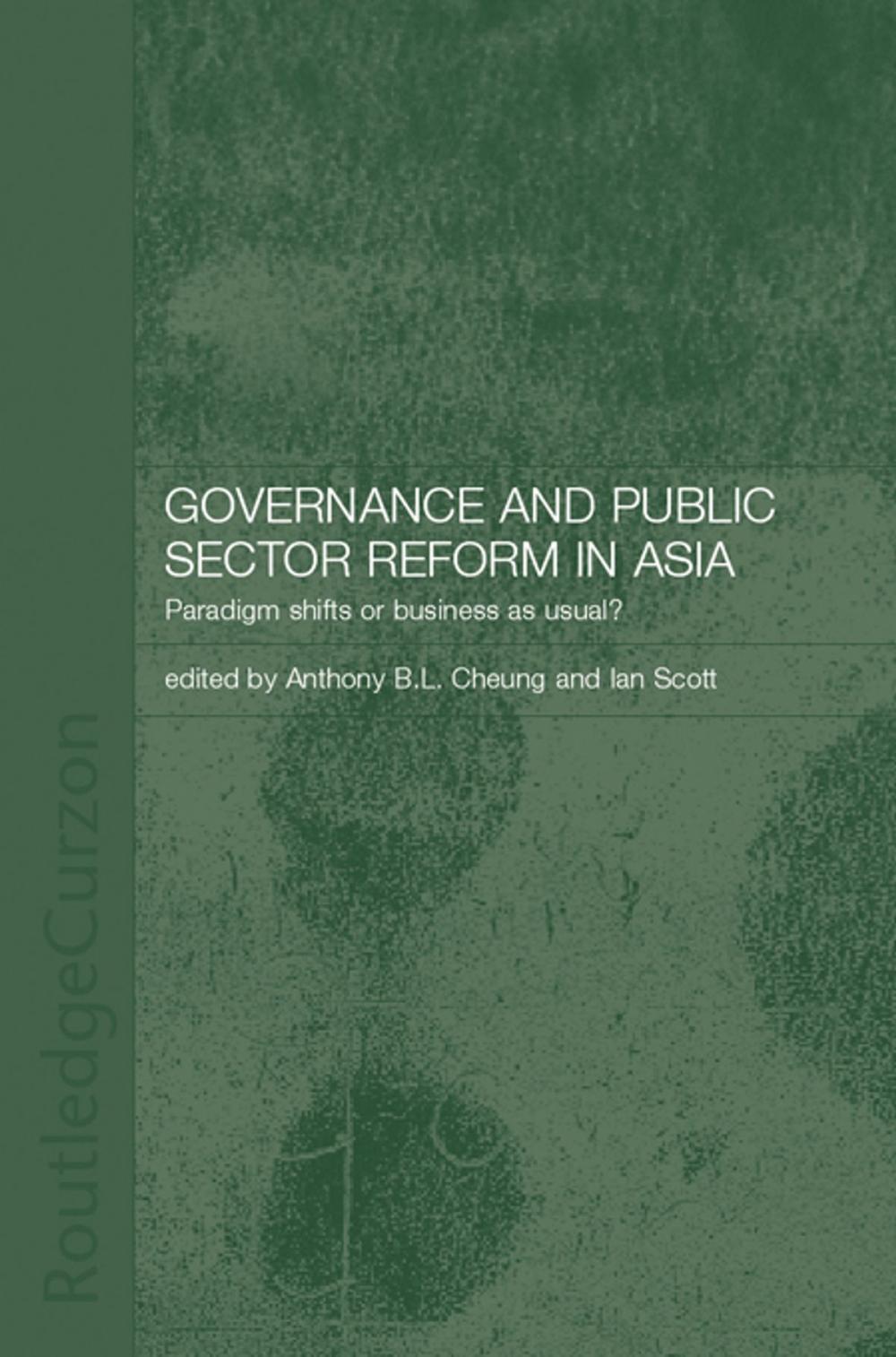 Big bigCover of Governance and Public Sector Reform in Asia