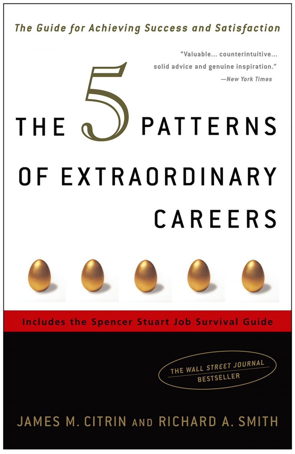 Big bigCover of The 5 Patterns of Extraordinary Careers