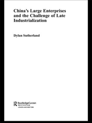 Book cover of China's Large Enterprises and the Challenge of Late Industrialisation