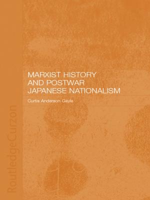 Book cover of Marxist History and Postwar Japanese Nationalism