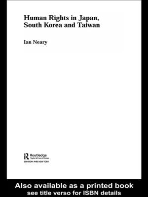 Cover of the book Human Rights in Japan, South Korea and Taiwan by Edward Alexander Westermarck