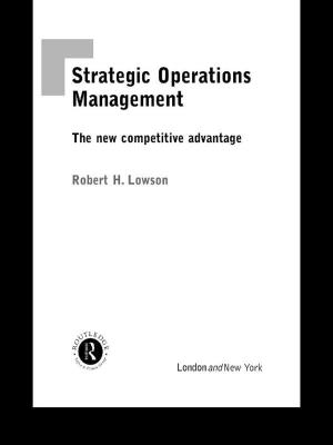 Cover of the book Strategic Operations Management by Anne Marie Todd