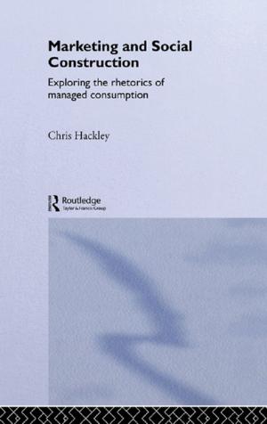Book cover of Marketing and Social Construction