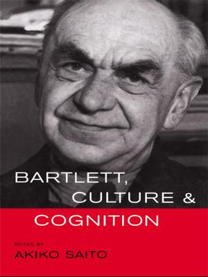 Cover of the book Bartlett, Culture and Cognition by Jeffrey Powers-Beck