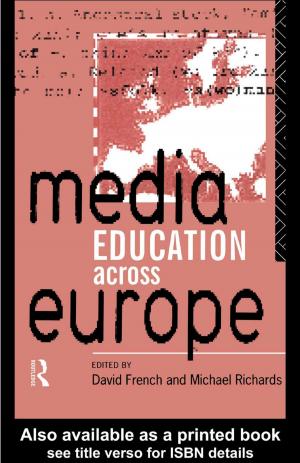 Cover of the book Media Education Across Europe by Joshua E. Kastenberg, Eric Merriam