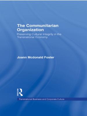 Cover of the book The Communitarian Organization by Charles K. Coe