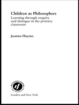 Cover of the book Children as Philosophers by H.B. Slotnick, Mary Helen Pelton, Mary Lou Fuller, Lila Tabor