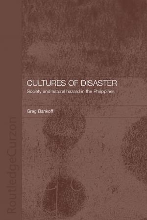 Book cover of Cultures of Disaster