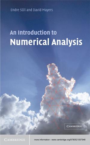 Cover of the book An Introduction to Numerical Analysis by 