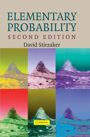 Cover of the book Elementary Probability by Anat Stavans, Charlotte Hoffmann