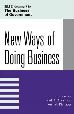 Cover of the book New Ways of Doing Business by Pamela S. Gates, Dianne L. Hall Mark