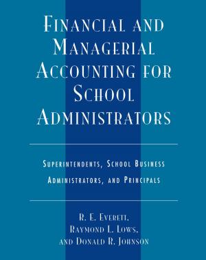 Cover of the book Financial and Managerial Accounting for School Administrators by Eric S. Glover