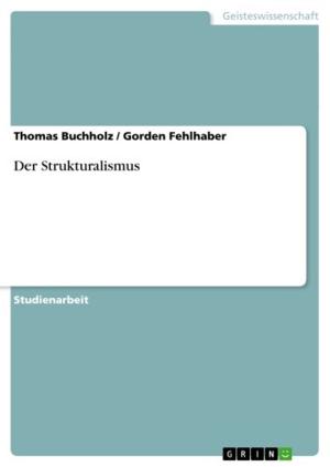 Cover of the book Der Strukturalismus by Turhan Yazici