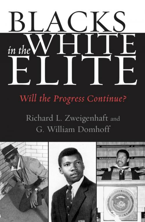 Cover of the book Blacks in the White Elite by Richard L. Zweigenhaft, G. William Domhoff, Rowman & Littlefield Publishers