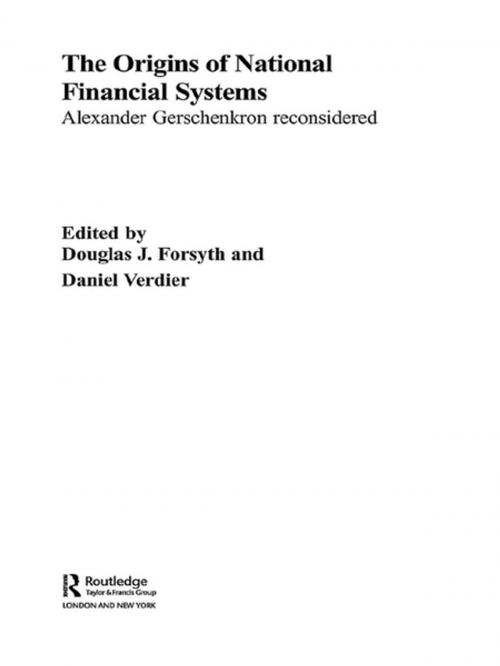 Cover of the book The Origins of National Financial Systems by , Taylor and Francis