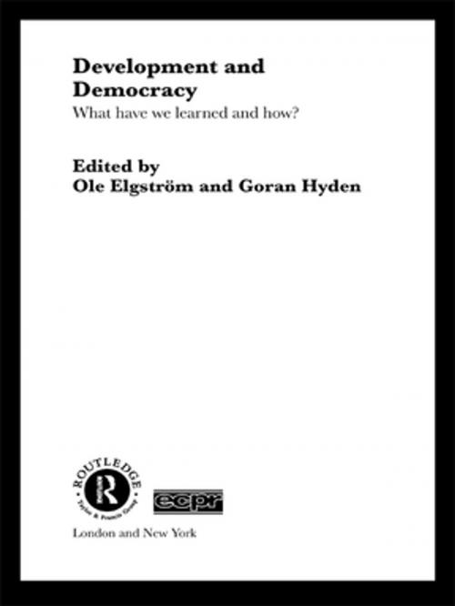 Cover of the book Development and Democracy by , Taylor and Francis