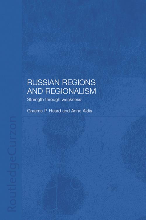 Cover of the book Russian Regions and Regionalism by , Taylor and Francis