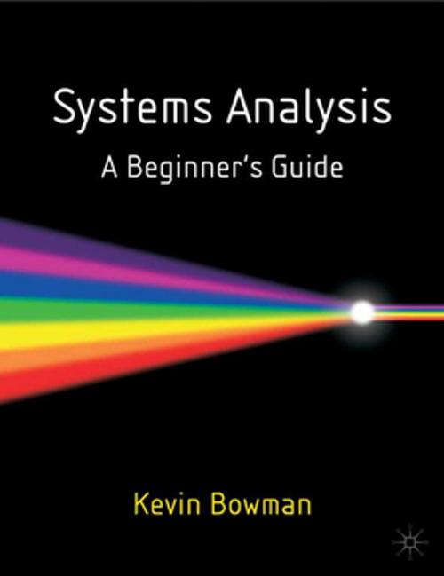 Cover of the book Systems Analysis by Kevin Bowman, Palgrave Macmillan