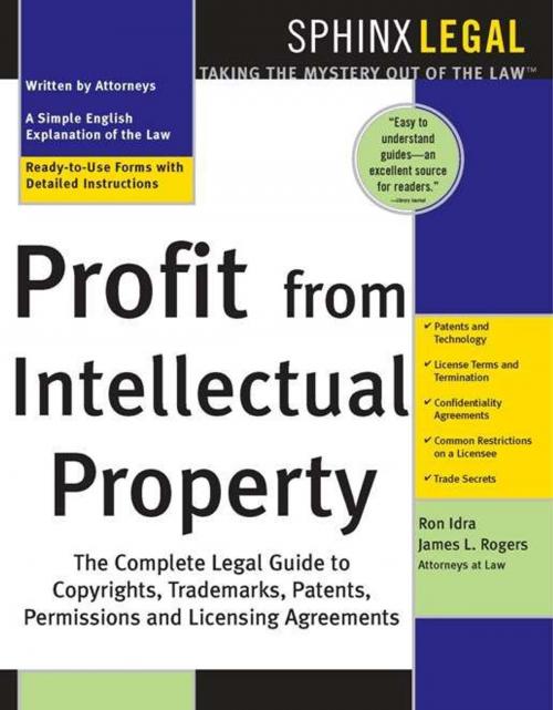 Cover of the book Profit from Intellectual Property by James Rogers, Ron Idra, Sourcebooks