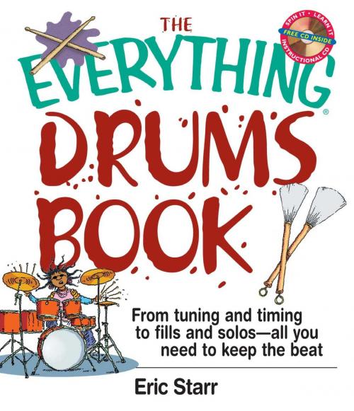Cover of the book The Everything Drums Book by Eric Starr, Adams Media
